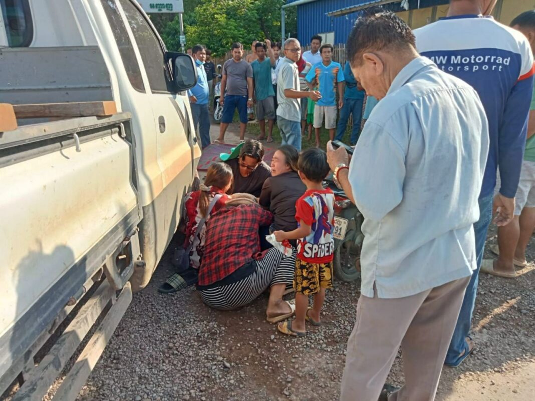 រថយន្តមួយគ្រឿងផ្តាច់យកជីវិតសិស្សសាលា២នាក់ពេលពួកគេកំពុងជិះម៉ូតូទៅរៀន